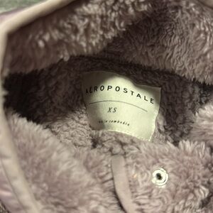Aeropostale Lavender Fluffly Soft Warm Fleece Size XS